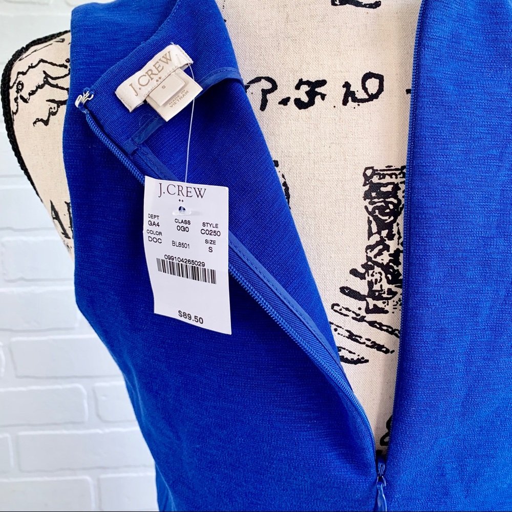 J. Crew Cobalt Blue Dress
